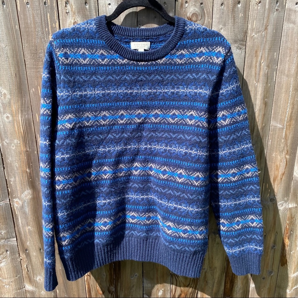 Blue Sonoma sweater